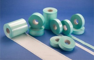 Материал упаковочный для паровой, газовой стерилизации в рулонах плоский